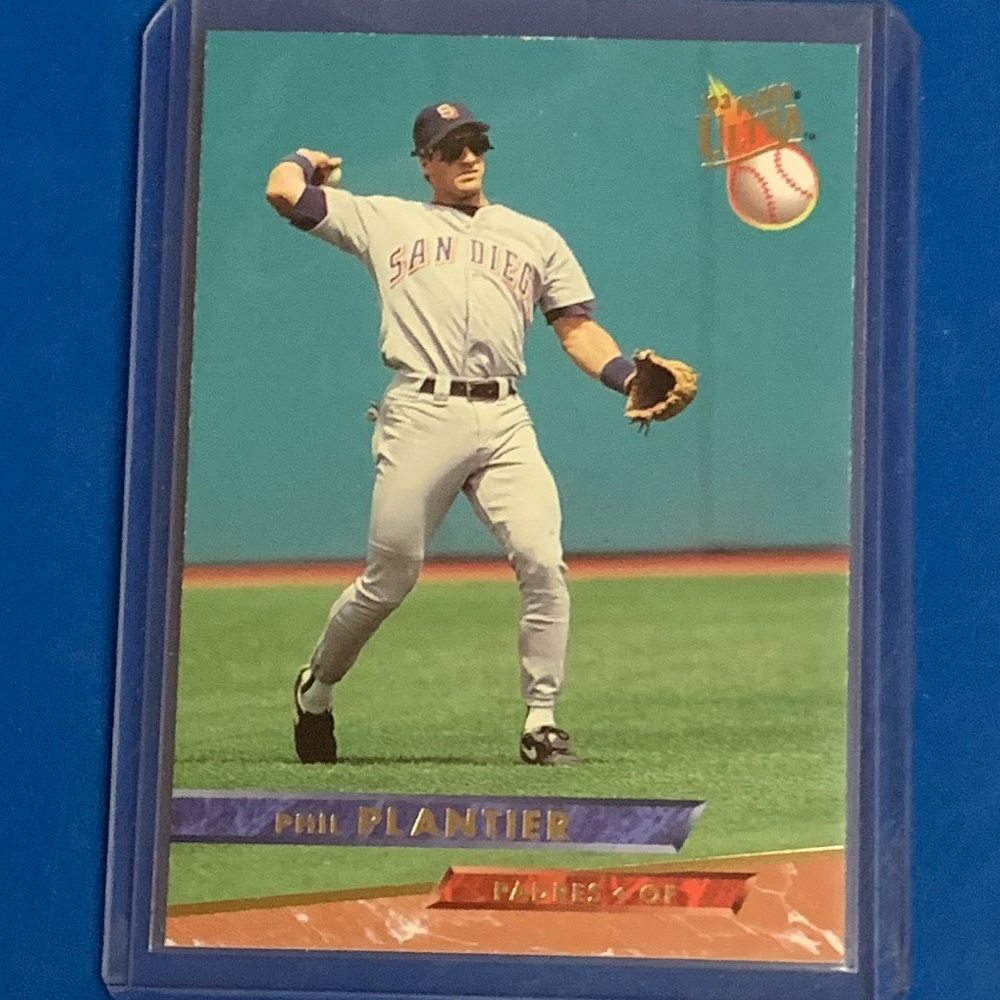 Phil Plantier #475 1993 Fleer Ultra Baseball Trading Card